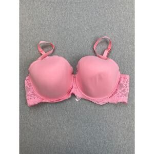Victorias Secret Bra Womens 44D Dream Angels Smooth Lightly Lined Demi Push Up